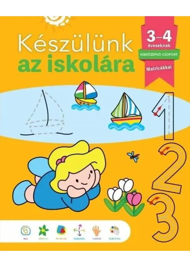 María Luisa García - Készülünk az iskolára - 3-4 éveseknek