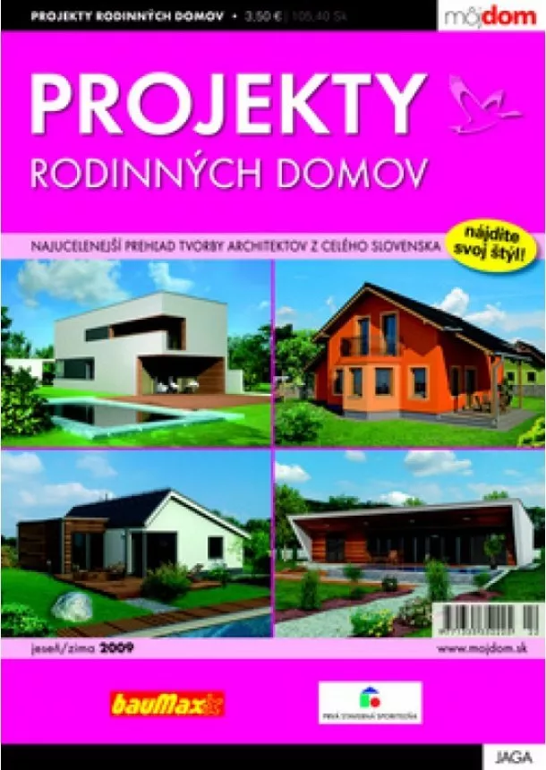 Kolektív autorov - Projekty rodinných domov jeseň/zima 2009