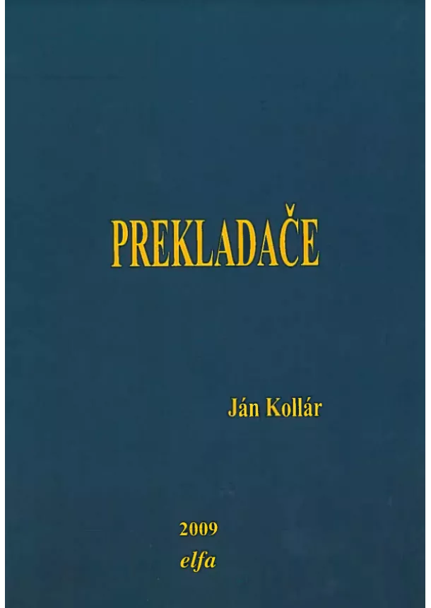 Ján Kollár - Prekladače