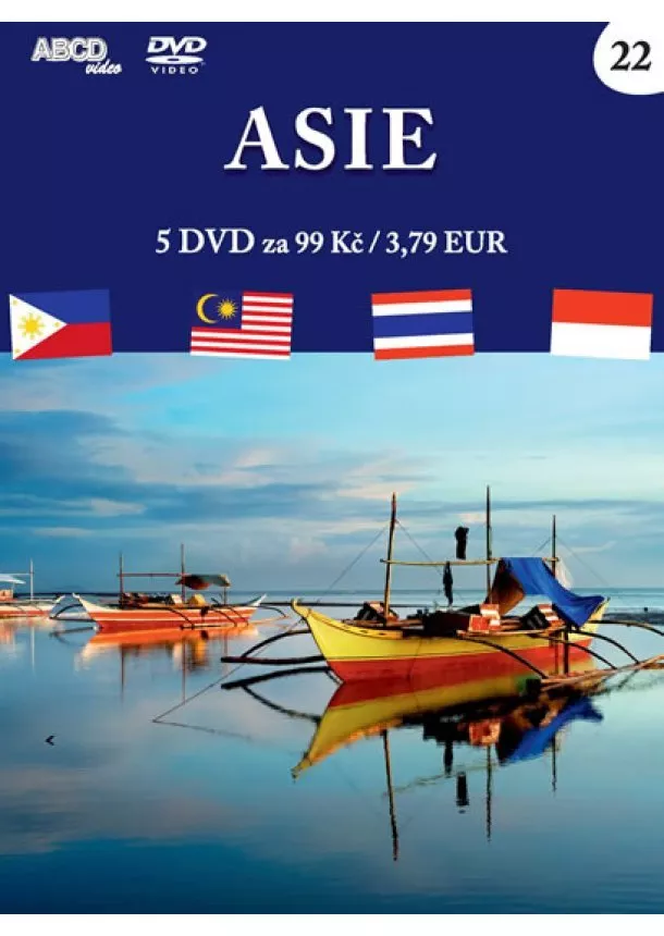 autor neuvedený - Asie - 5 DVD