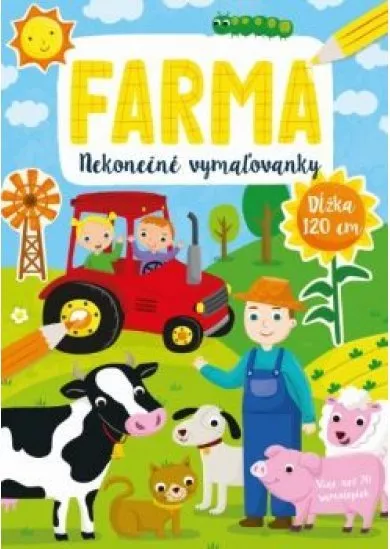 Nekonečné vymaľovanky A4 - Farma