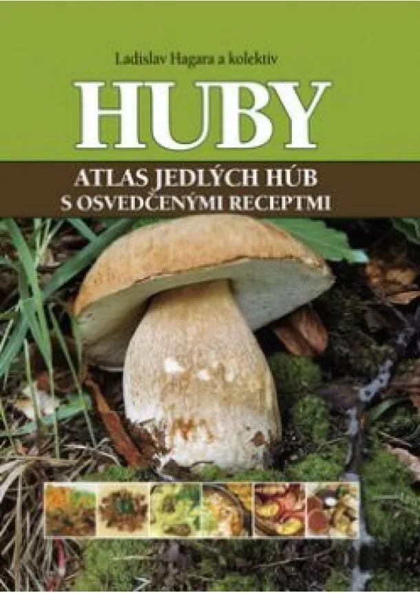 Huby - atlas jedlých húb s osvedčenými receptmi