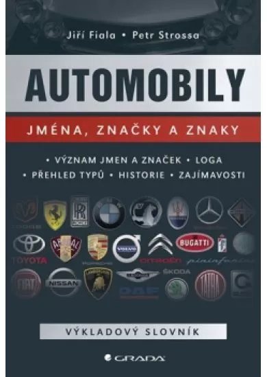 Automobily - Jména, značky a znaky