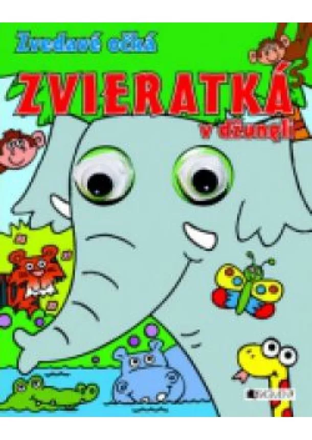 Zvedavé očká – Zvieratká v džungli