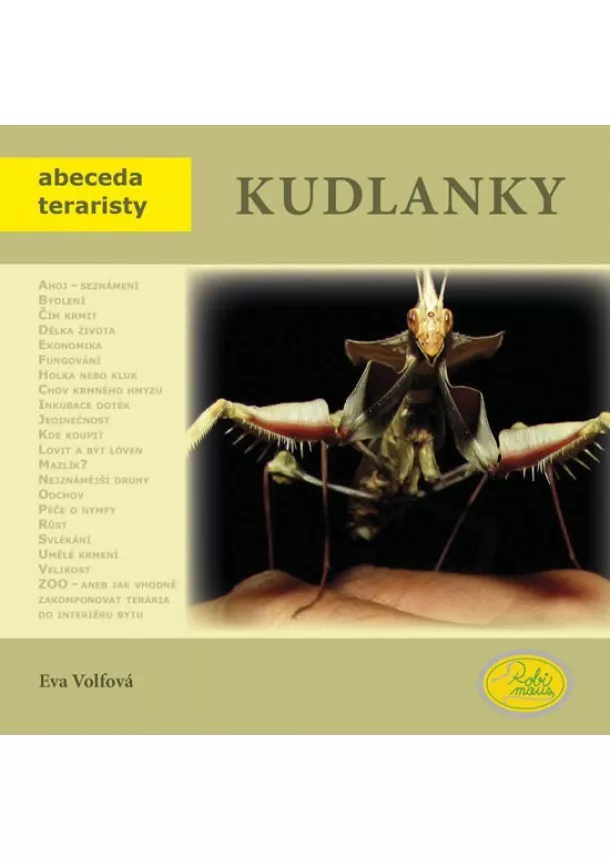 Eva Volfová - Kudlanky - Abeceda teraristy