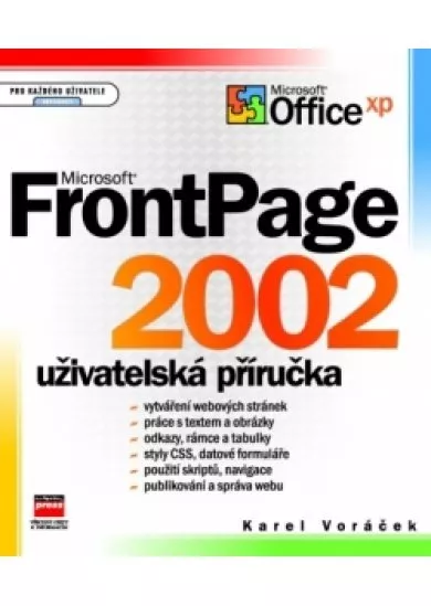 Microsoft FrontPage 2002 Uživatelská příručka