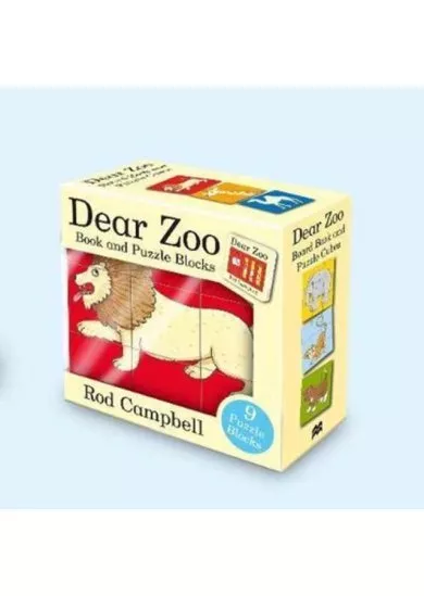 Dear Zoo Book and Puzzle Blocks