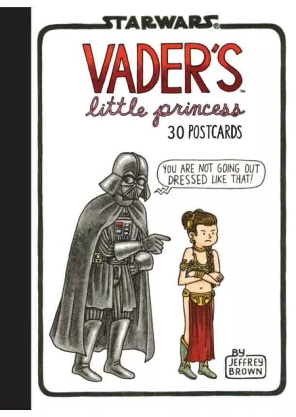 Jeffrey Brown - Vaders Little Princess Postcards