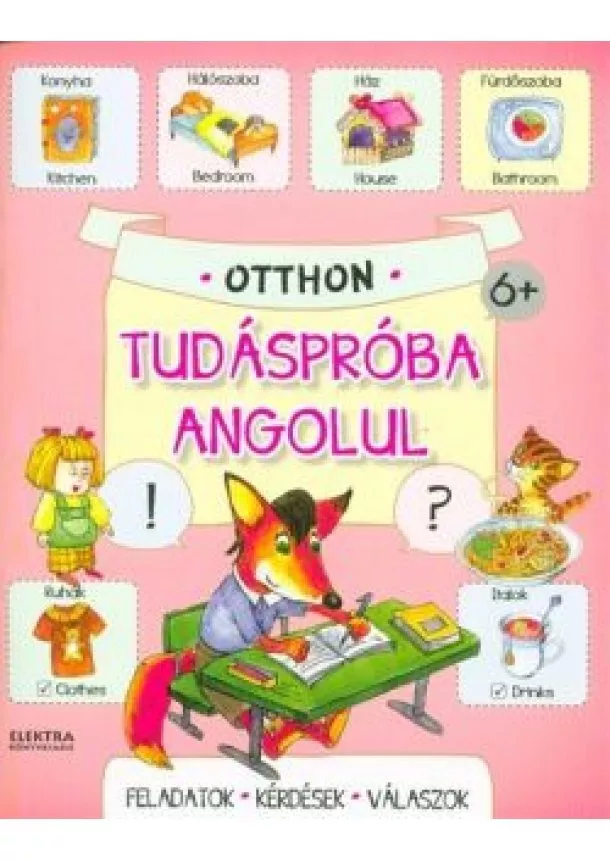 Foglalkoztató - Tudáspróba angolul - Otthon