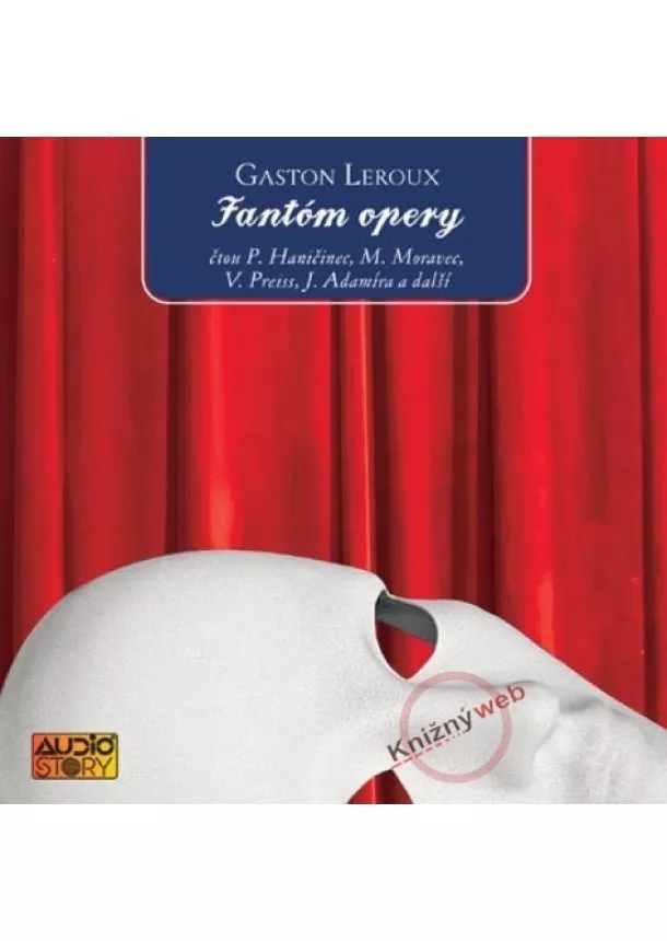 Gaston Leroux - Fantóm opery - KNP-2CD