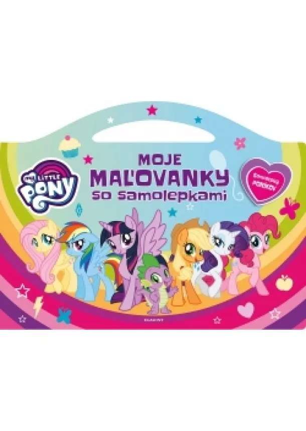 kolektiv - My Little Pony - Moje maľovanky so samolepkami