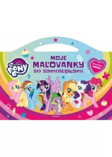 My Little Pony - Moje maľovanky so samolepkami