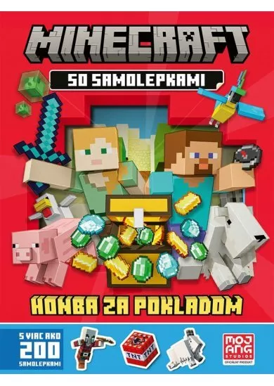 Minecraft - Honba za pokladom so samolepkami