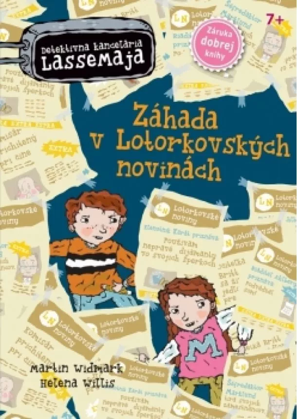 Martin Widmark - Detektívna kancelária LasseMaja 8 - Záhada v Lotorkovských novinách