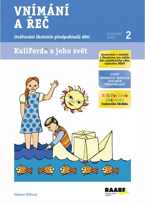 Helena Vlčková - Vnímání a řeč - Pracovní sešit 2