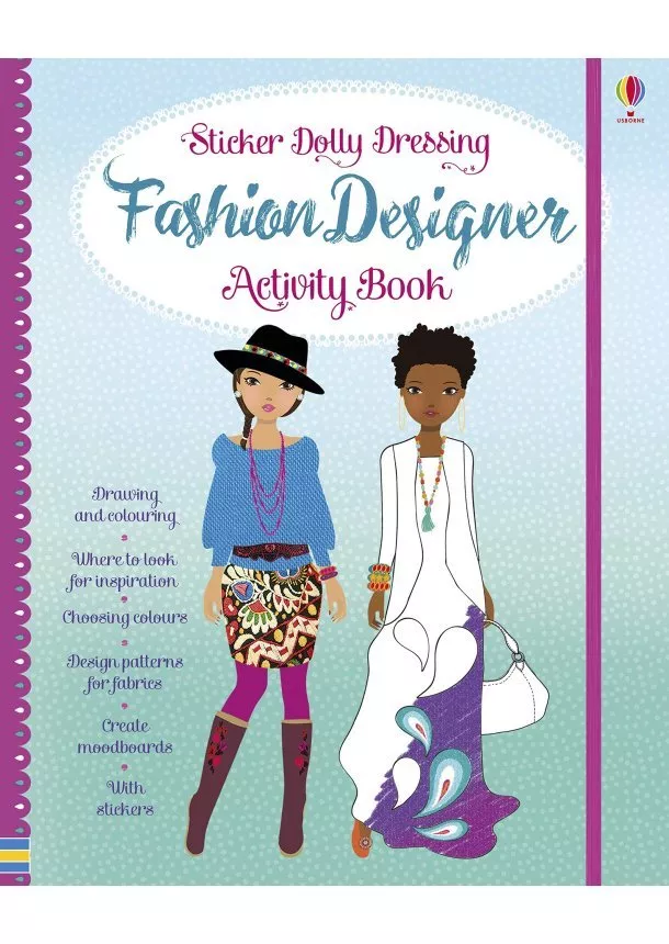 Fiona Watt, Stella Baggott - Sticker Dolly Fashion Fashion Designer Activity Book