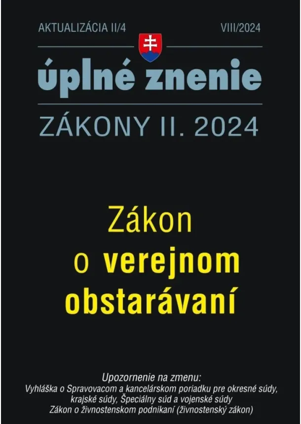 kol. - Aktualizácia II/4 2024