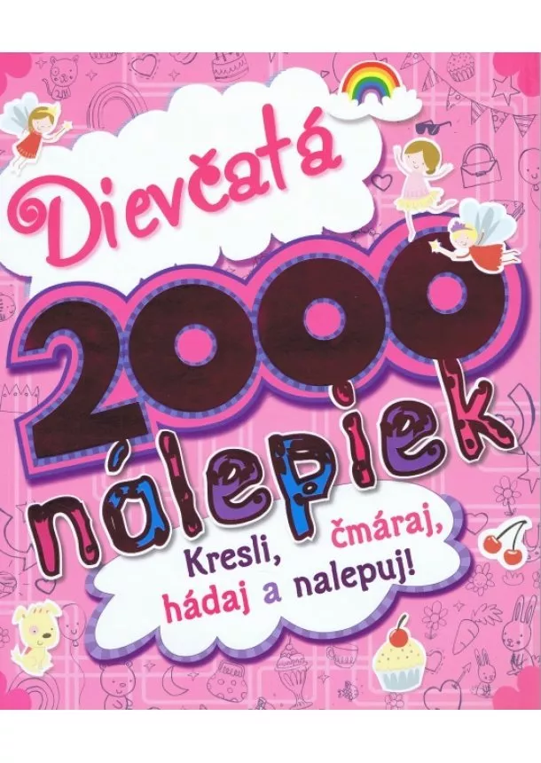 autor neuvedený - Dievčatá - 2000 nálepiek