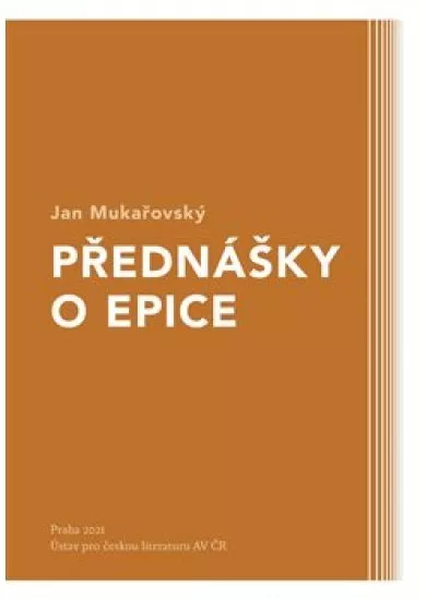 Přednášky o epice