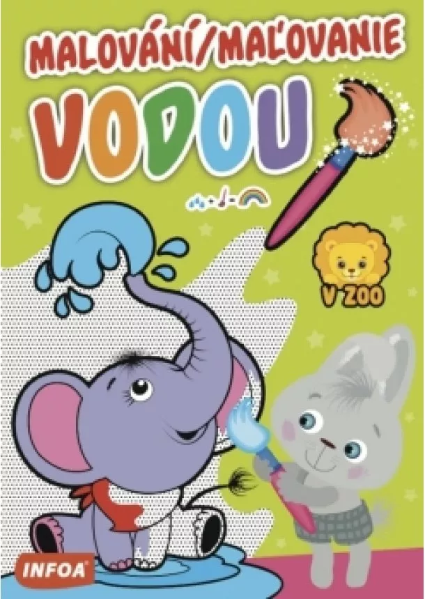 autor neuvedený - Malování vodou - Zoo / Maľovanie vodou - Zoo