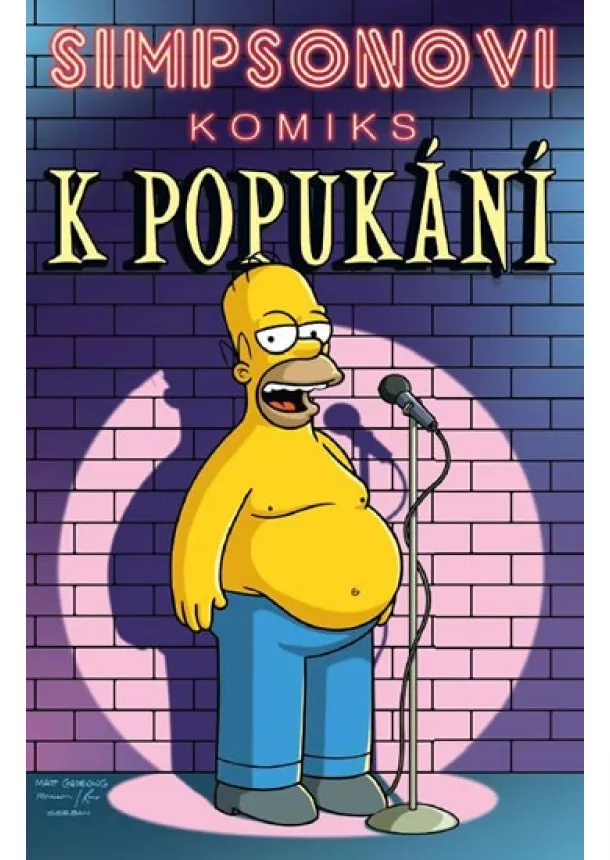 Matt Groening, Kolektív autorov - Simpsonovi Komiks k popukání