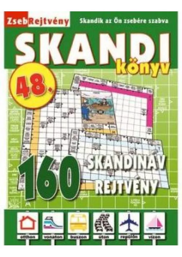 Zsebrejtvény Skandi könyv 48.