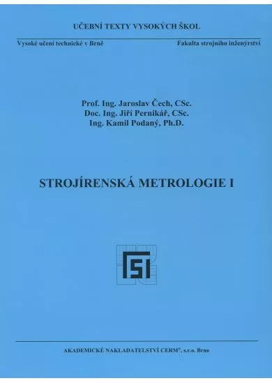 Strojírenská metrologie I.