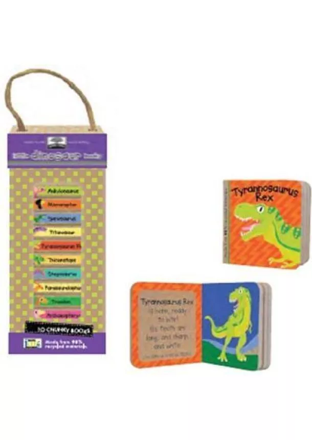 Green Start Book Towers  Little Dinosaurs