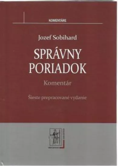 Správny poriadok, komentár