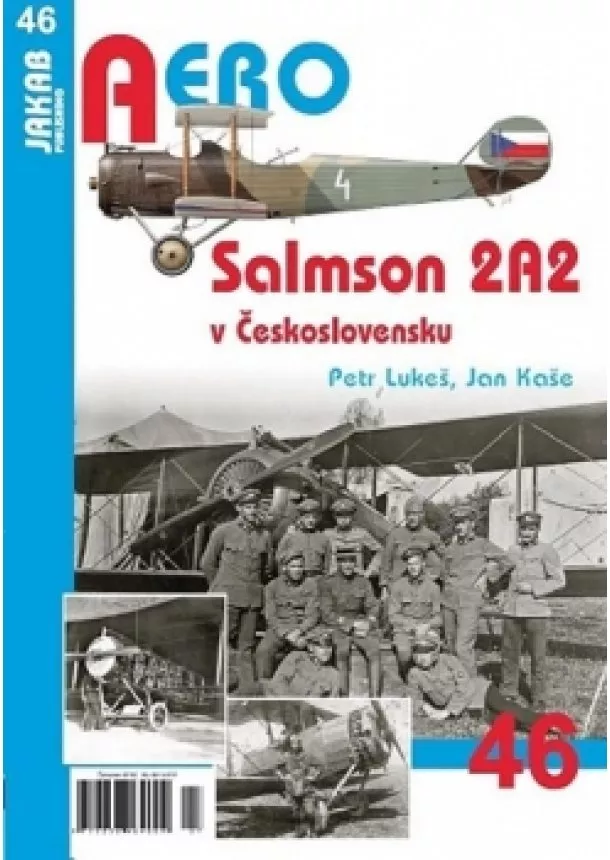 Petr Lukeš, Jan Kaše - Salmson 2A2 v Československu