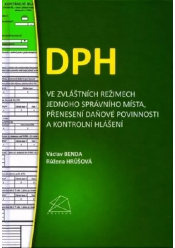 Václav Benda - DPH ve zvláštních režimech jednoho správ