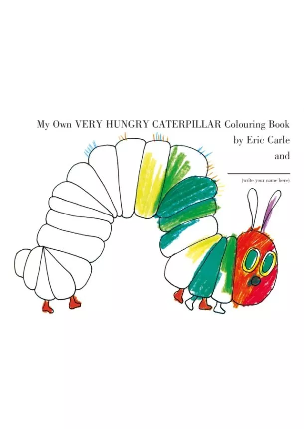 Eric Carle - My Own Very Hungry Caterpillar Colouring Book