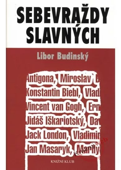 Sebevraždy slavných - 4.vydání