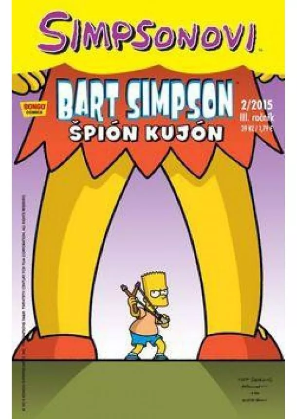 Matt Groening  - Simpsonovi - Bart Simpson 02/15 - Špión kujón