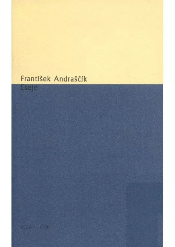 František Andraščík - Eseje