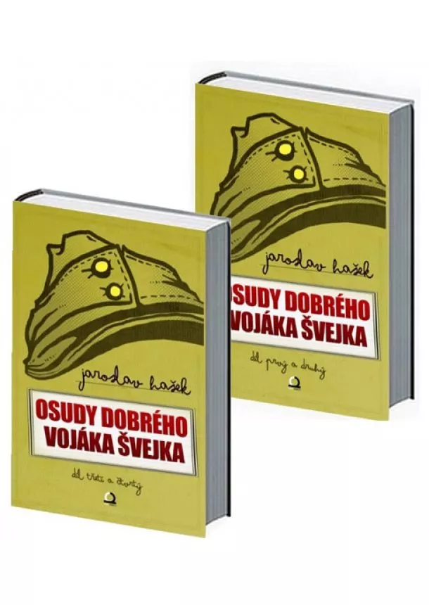 Jaroslav Hašek - Osudy dobrého vojáka Švejka - komplet 1-4