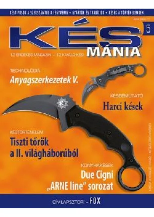 MAGAZIN - KÉSMÁNIA 05.