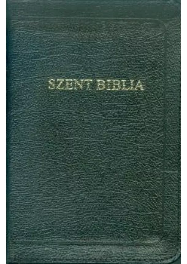 Biblia - Szent Biblia /Zsebméretű, zipzáras, károli ford.