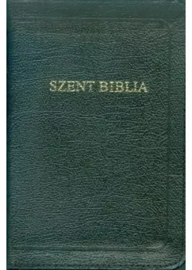 Szent Biblia /Zsebméretű, zipzáras, károli ford.