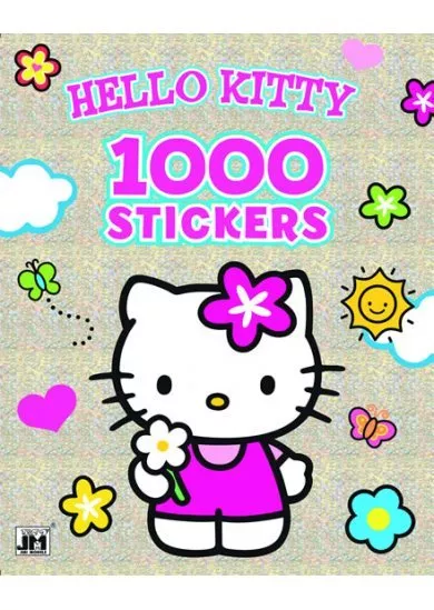 Vymaľovanka 1000 stickers/ Hello Kitty