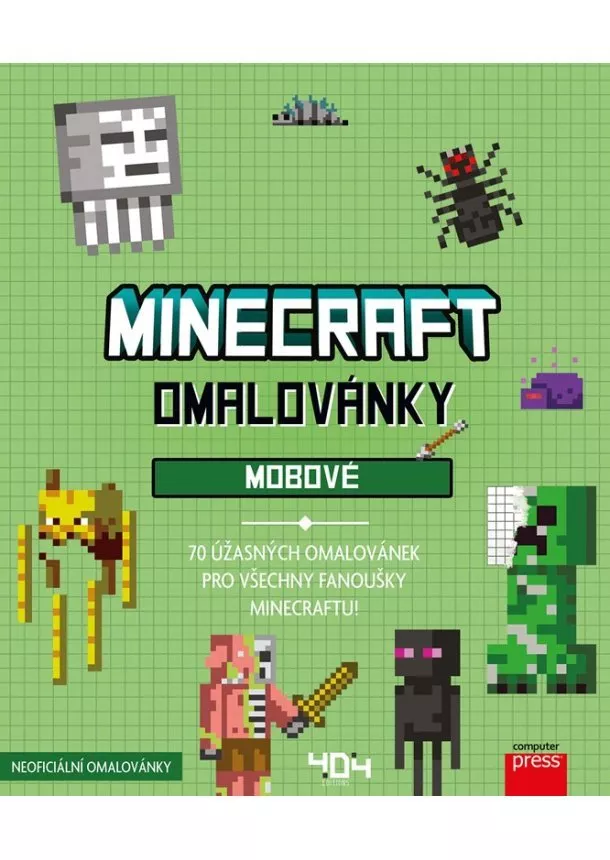 Kolektiv - Omalovánky Minecraft - Mobové