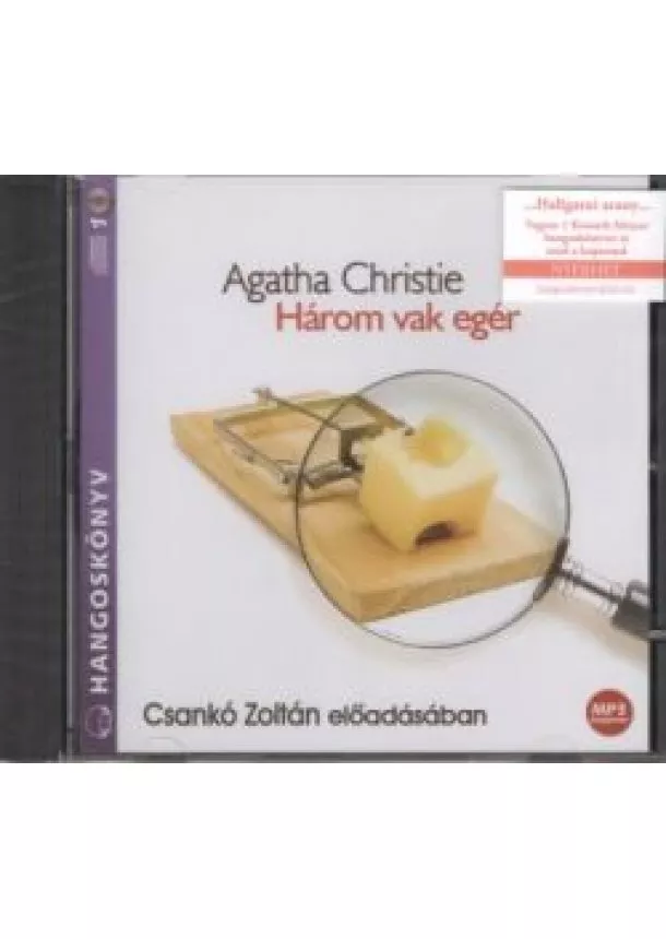 Agatha Christie - Három vak egér /Hangoskönyv mp3