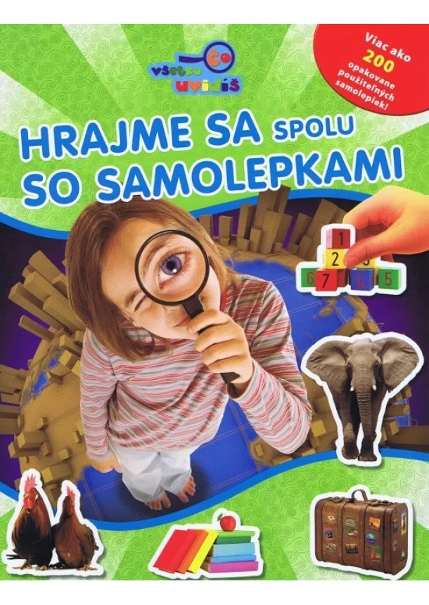 autor neuvedený - Hrajme sa spolu so samolepkami