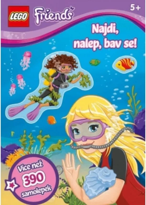 kolektiv - LEGO® Friends Najdi, nalep, bav se!