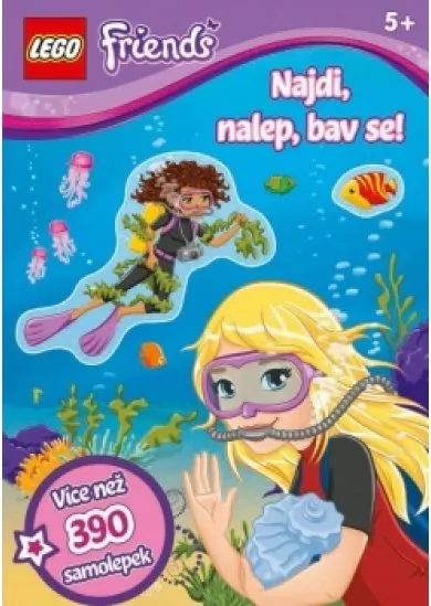 LEGO® Friends Najdi, nalep, bav se!