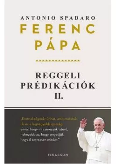 Reggeli prédikációk II.