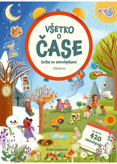 Kniha so samolepkami - Všetko o čase 