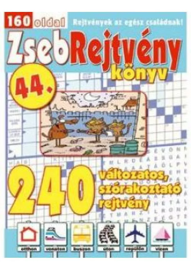 Zsebrejtvény könyv 44