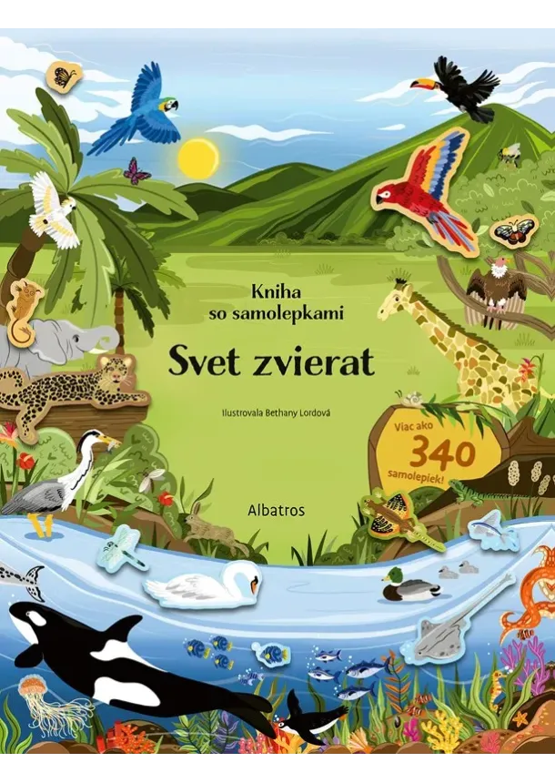 Joli Hannah - Kniha so samolepkami - Svet zvierat 