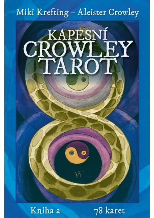 Aleister Crowley, Miki Krefting - Kapesní Crowley Tarot (Kniha a 78 karet)